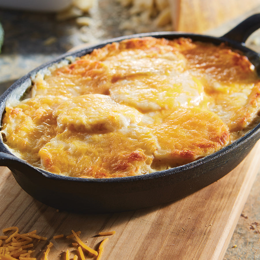 CHEESY POTATOES AU GRATIN