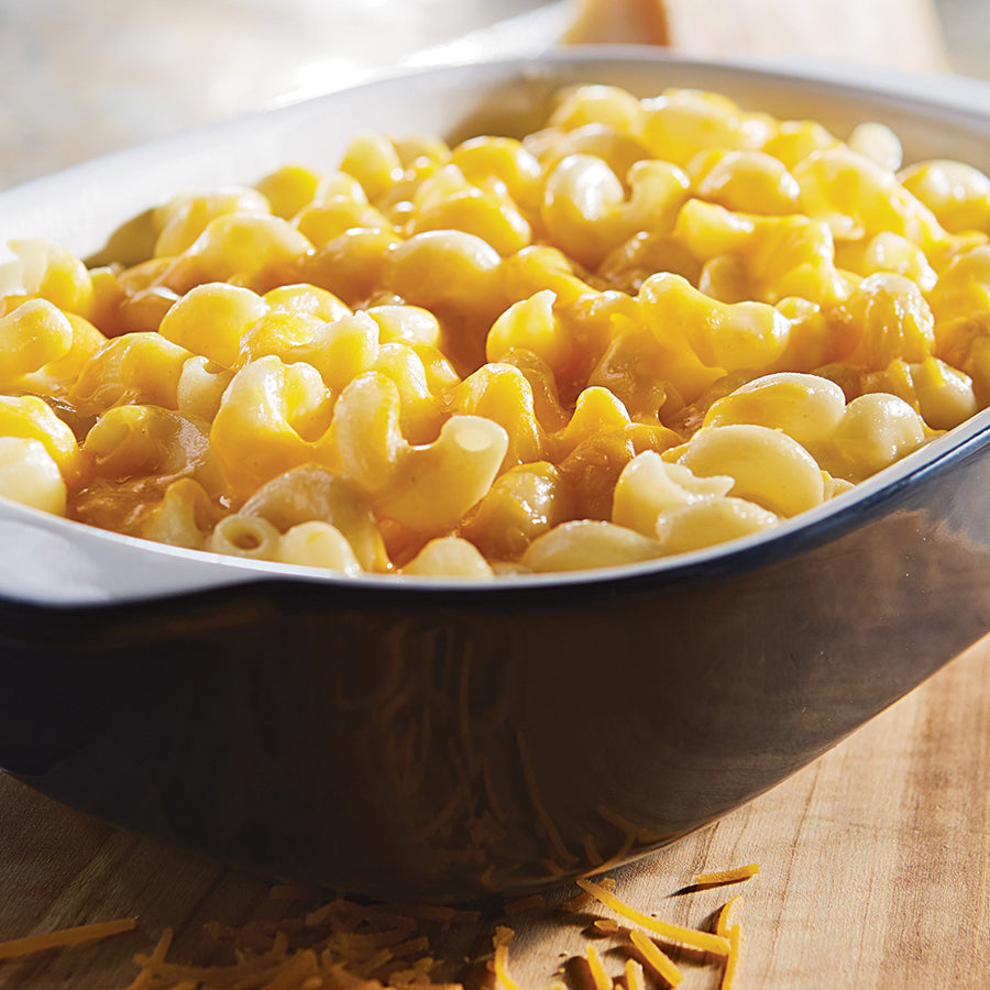DOUBLE CHEDDAR MACARONI AND CHEESE