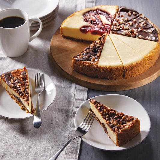 NEW YORK STYLE CHEESECAKE SAMPLER